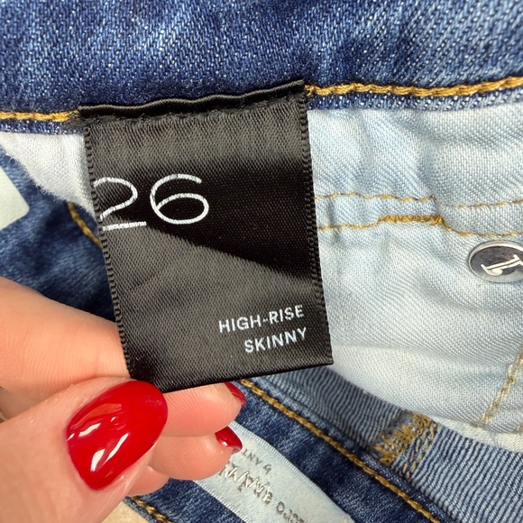 Pilcro by Anthropo9"logie High Rise Skinny Jeans - Picture 5 of 5